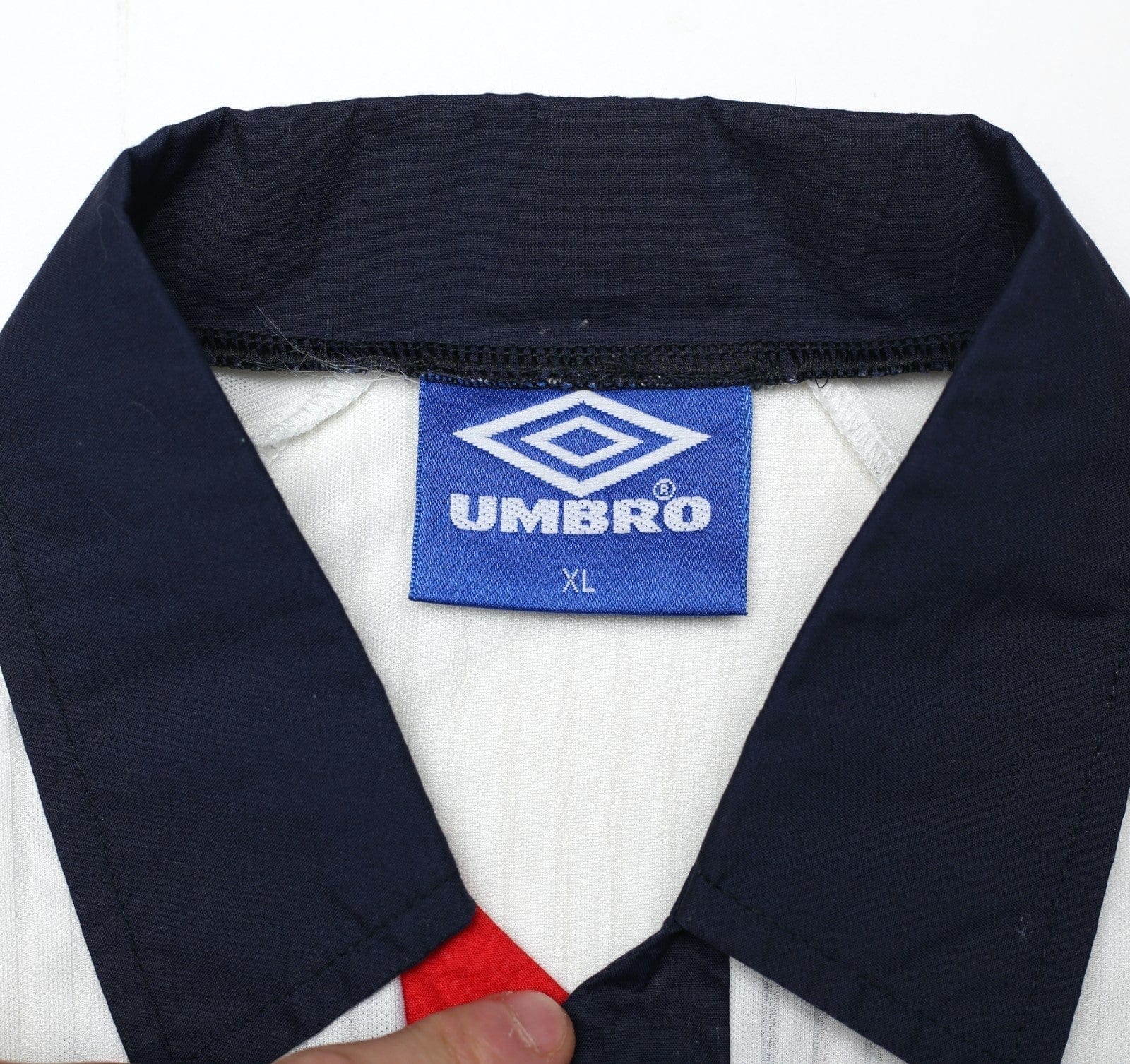 1997/99 OWEN #20 England Vintage Umbro Home Football Shirt (L/XL) France WC 98