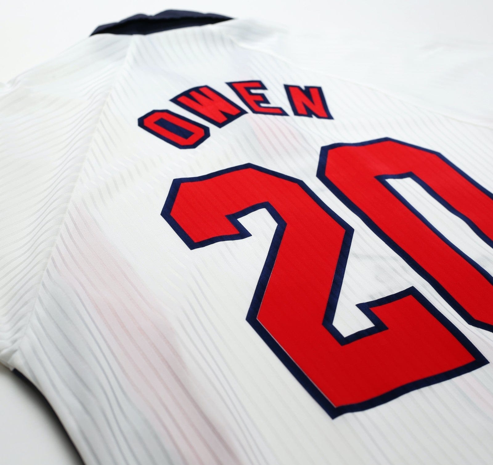 1997/99 OWEN #20 England Vintage Umbro Home Football Shirt (L/XL) France WC 98