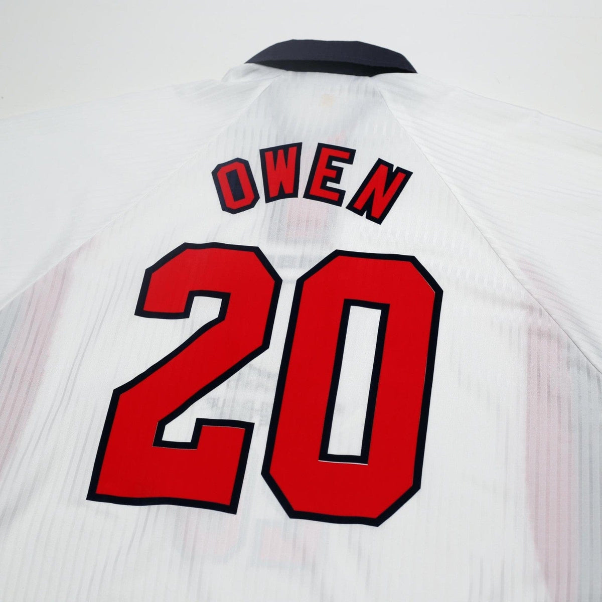 1997/99 Owen #20 England Vintage Umbro Home Football Shirt (L/XL) WC 1998