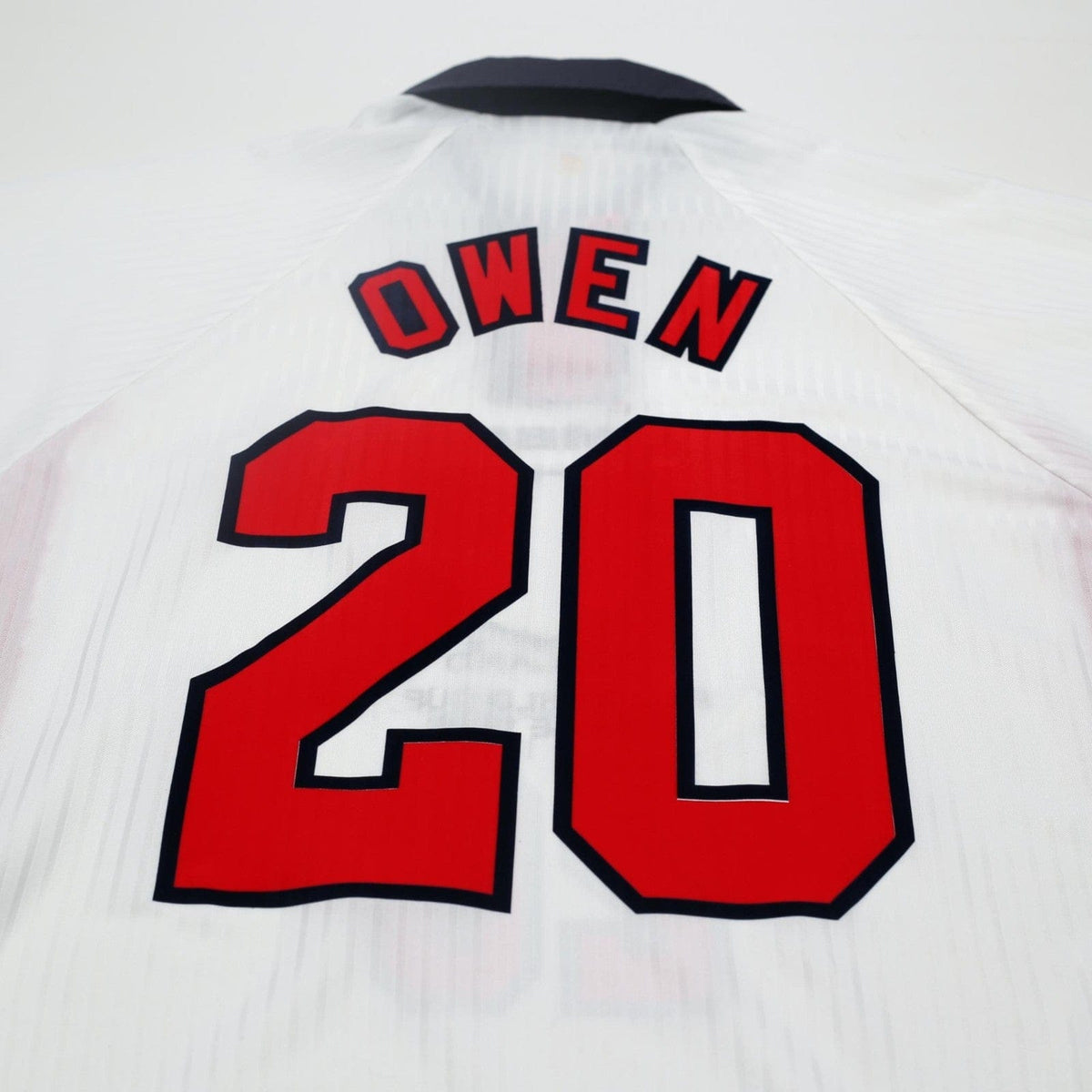1997/99 Owen #20 England Vintage Umbro Home Football Shirt (L/XL) WC 1998