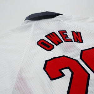 1997/99 Owen #20 England Vintage Umbro Home Football Shirt (L/XL) WC 1998