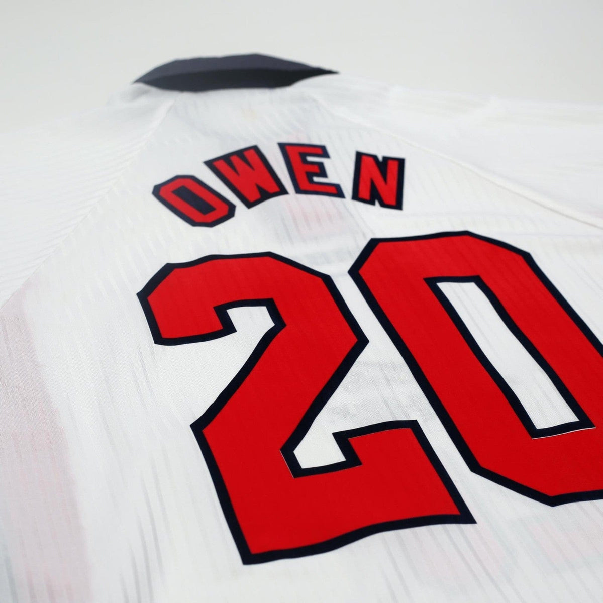 1997/99 Owen #20 England Vintage Umbro Home Football Shirt (L/XL) WC 1998