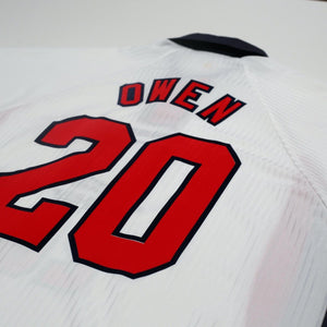1997/99 Owen #20 England Vintage Umbro Home Football Shirt (L/XL) WC 1998