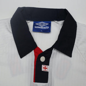 1997/99 Owen #20 England Vintage Umbro Home Football Shirt (L/XL) WC 1998