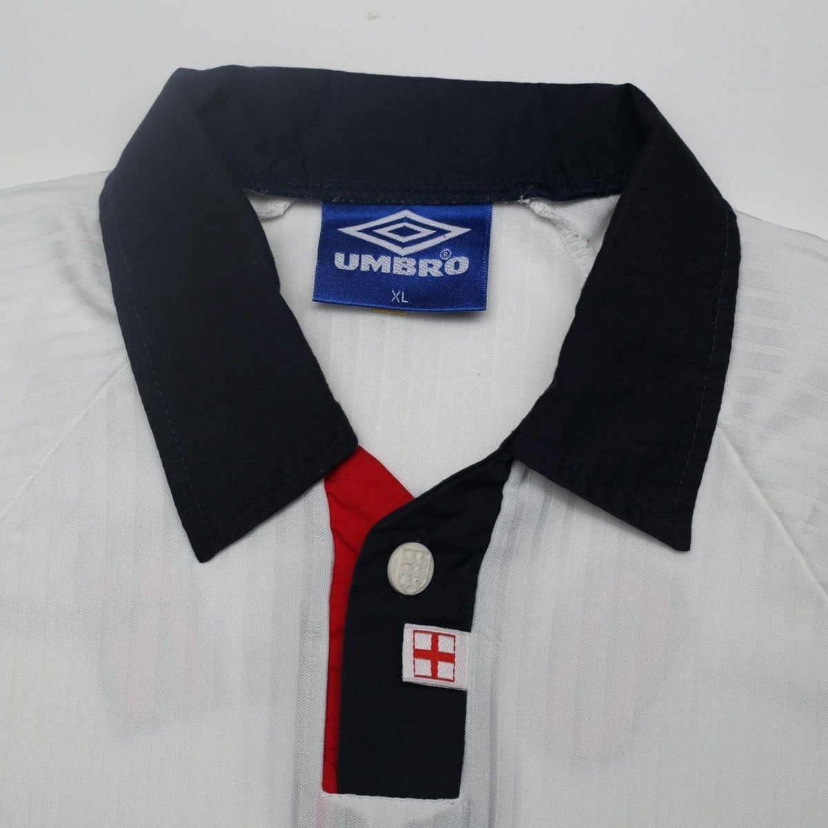 1997/99 Owen #20 England Vintage Umbro Home Football Shirt (L/XL) WC 1998