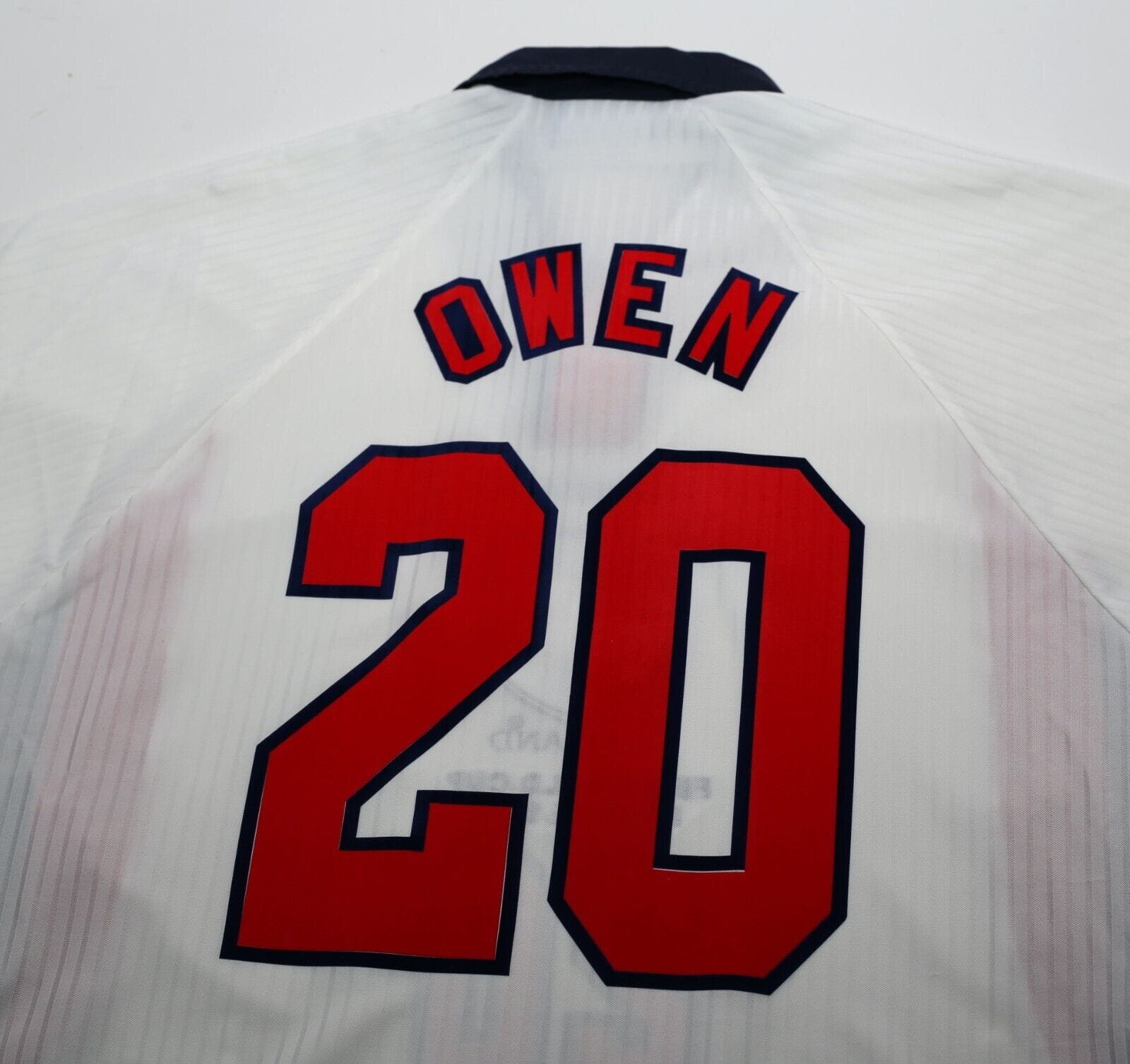 1997/99 OWEN #20 England Vintage Umbro Home Football Shirt (M/L) France WC 98