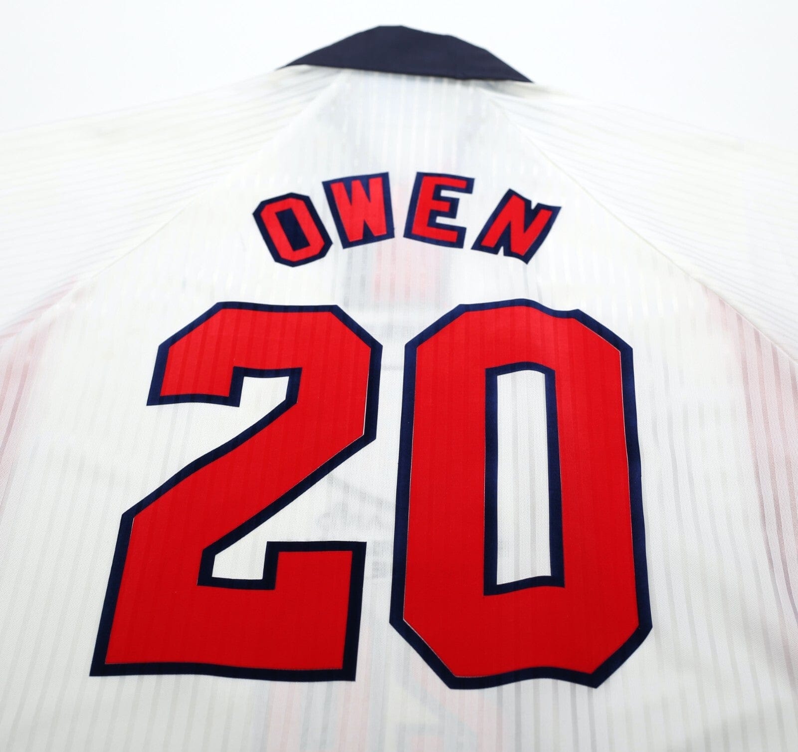 1997/99 OWEN #20 England Vintage Umbro Home Football Shirt (M/L) France WC 98