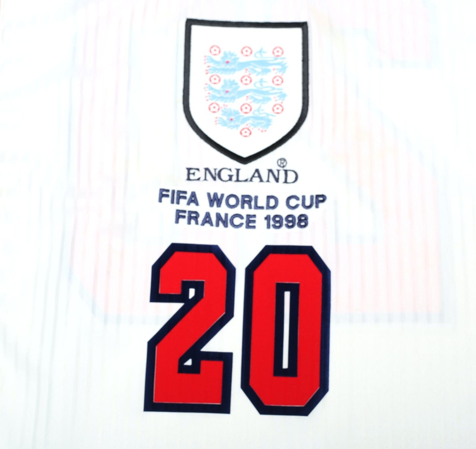 1997/99 OWEN #20 England Vintage Umbro Home Football Shirt (M/L) France WC 98