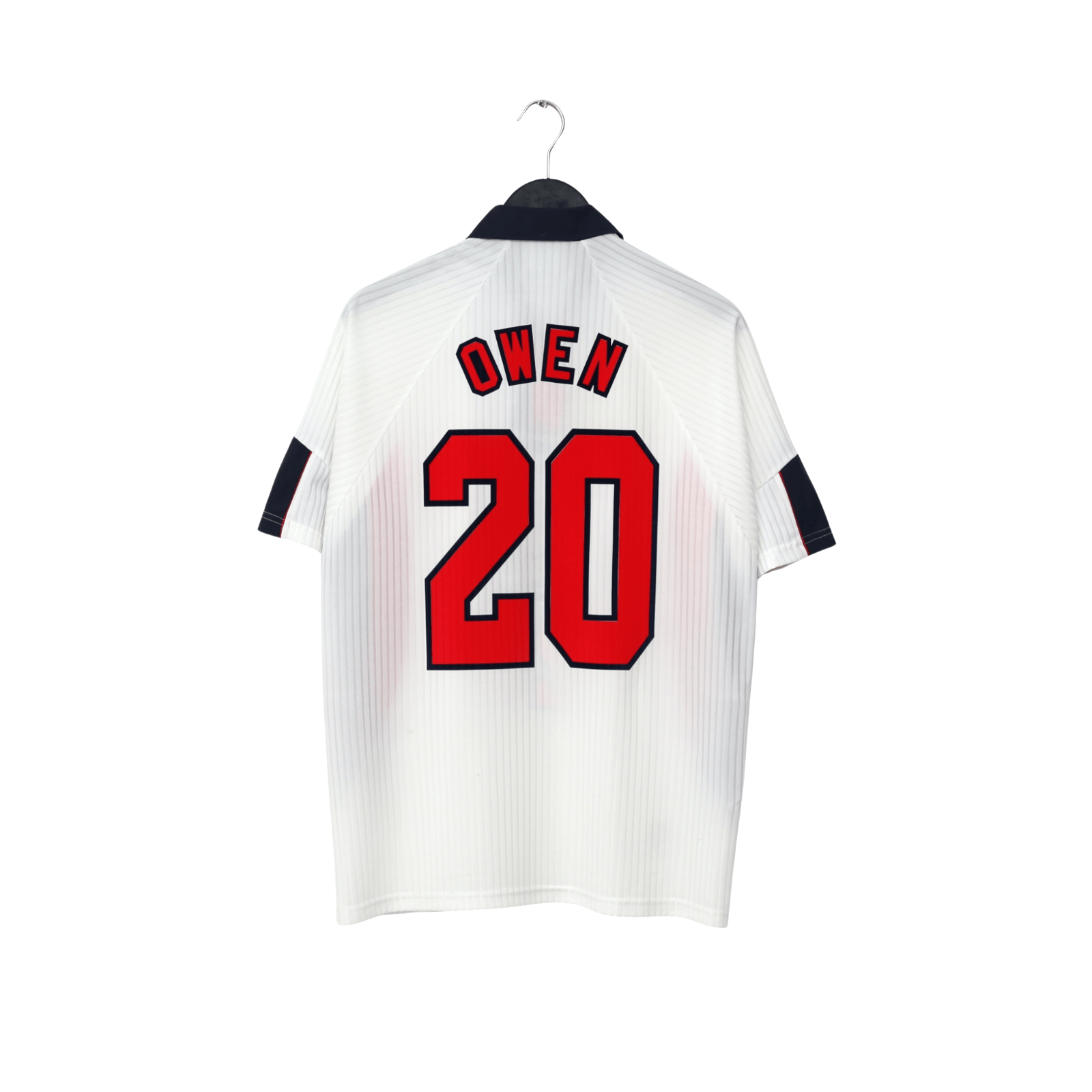 1997/99 Owen #20 England Vintage Umbro Home Football Shirt (M/L) WC 1998