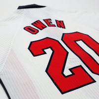 1997/99 Owen #20 England Vintage Umbro Home Football Shirt (M/L) WC 1998