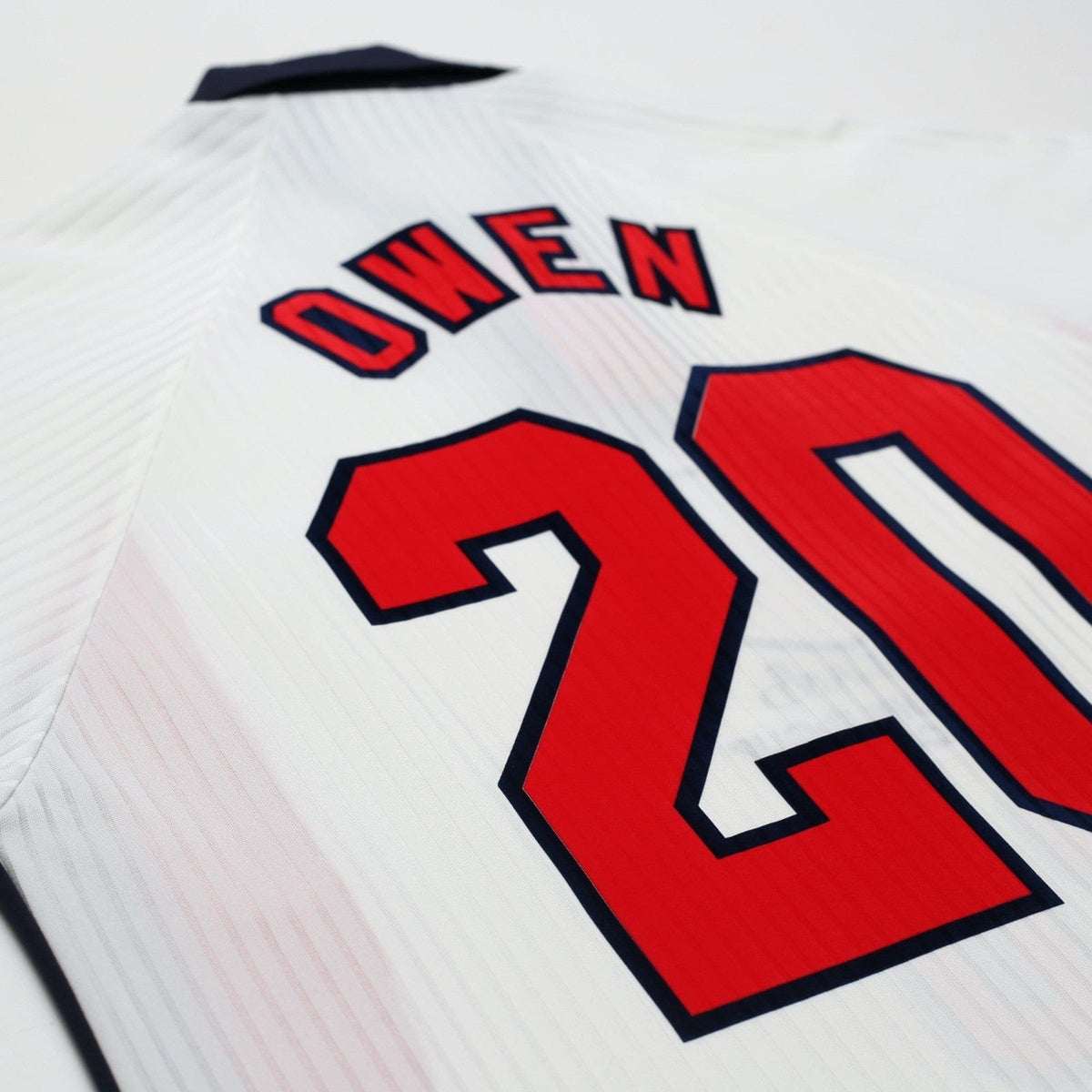 1997/99 Owen #20 England Vintage Umbro Home Football Shirt (M/L) WC 1998