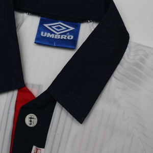 1997/99 Owen #20 England Vintage Umbro Home Football Shirt (M/L) WC 1998