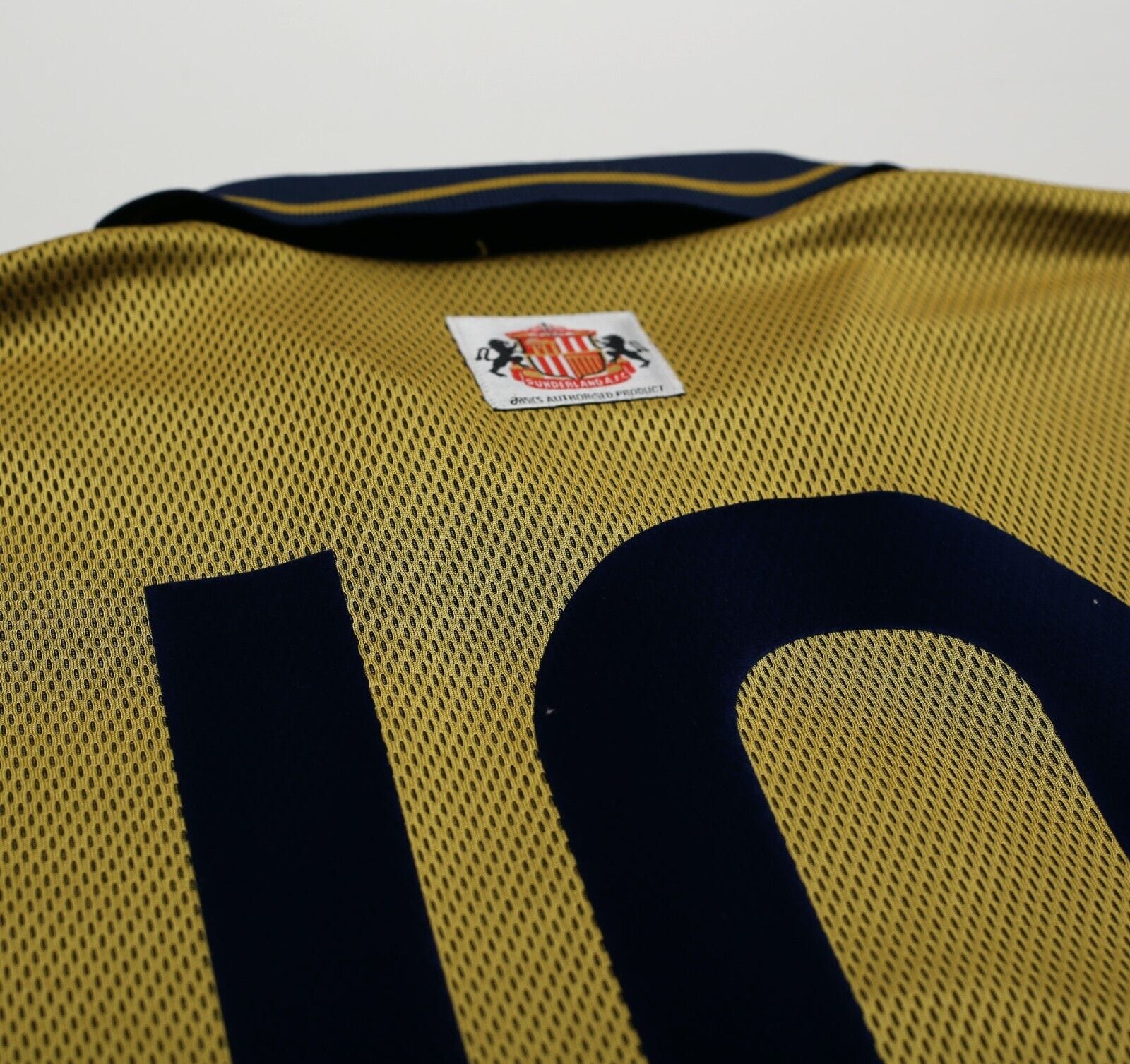 1997/99 PHILLIPS #10 Sunderland Vintage Asics Away Football Shirt (L)