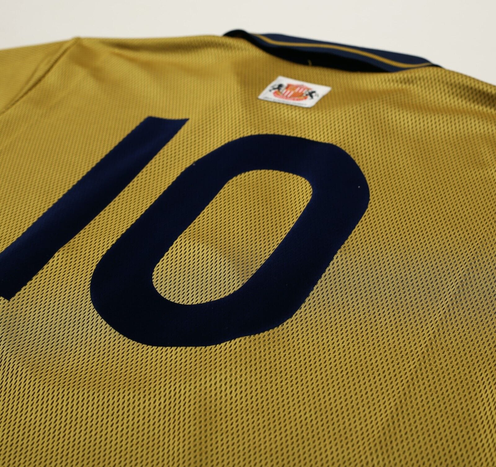 1997/99 PHILLIPS #10 Sunderland Vintage Asics Away Football Shirt (L)