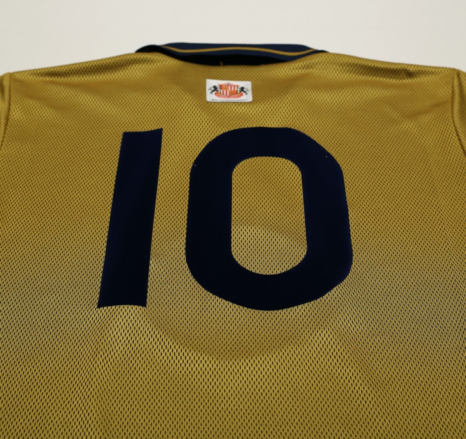 1997/99 PHILLIPS #10 Sunderland Vintage Asics Away Football Shirt (L)