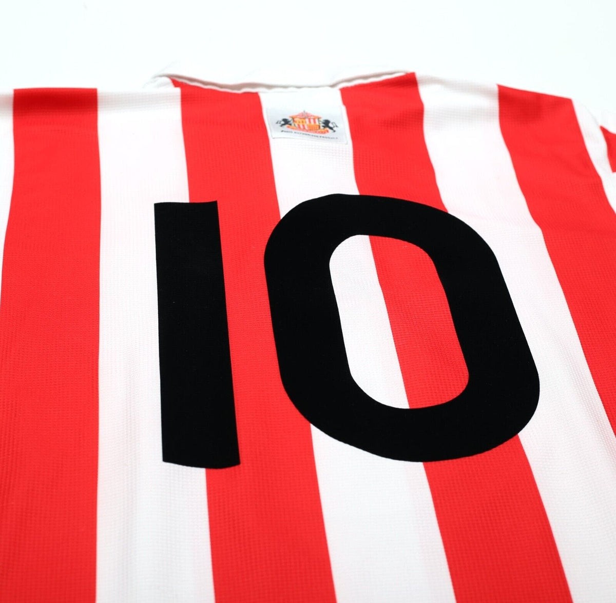 1997/99 PHILLIPS #10 Sunderland Vintage Asics Home Football Shirt Jersey (L)