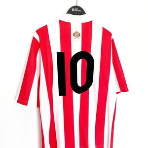 1997/99 PHILLIPS #10 Sunderland Vintage Asics Home Football Shirt Jersey (L/XL)