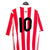 1997/99 PHILLIPS #10 Sunderland Vintage Asics Home Football Shirt Jersey (L/XL)
