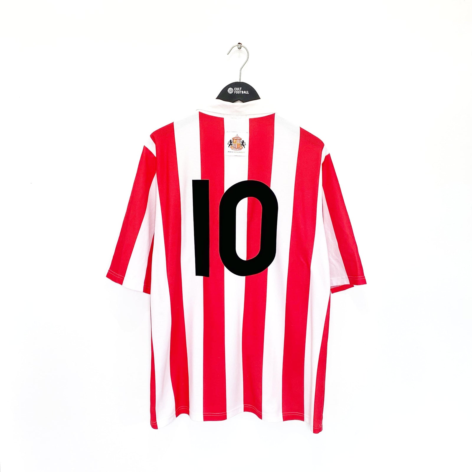 1997/99 PHILLIPS #10 Sunderland Vintage Asics Home Football Shirt Jersey (XL)