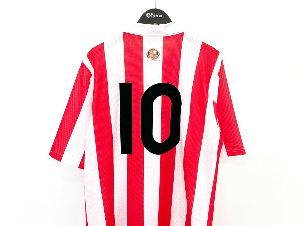 1997/99 PHILLIPS #10 Sunderland Vintage Asics Home Football Shirt Jersey (XL)