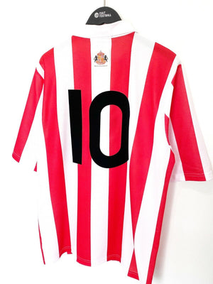 1997/99 PHILLIPS #10 Sunderland Vintage Asics Home Football Shirt Jersey (XL)