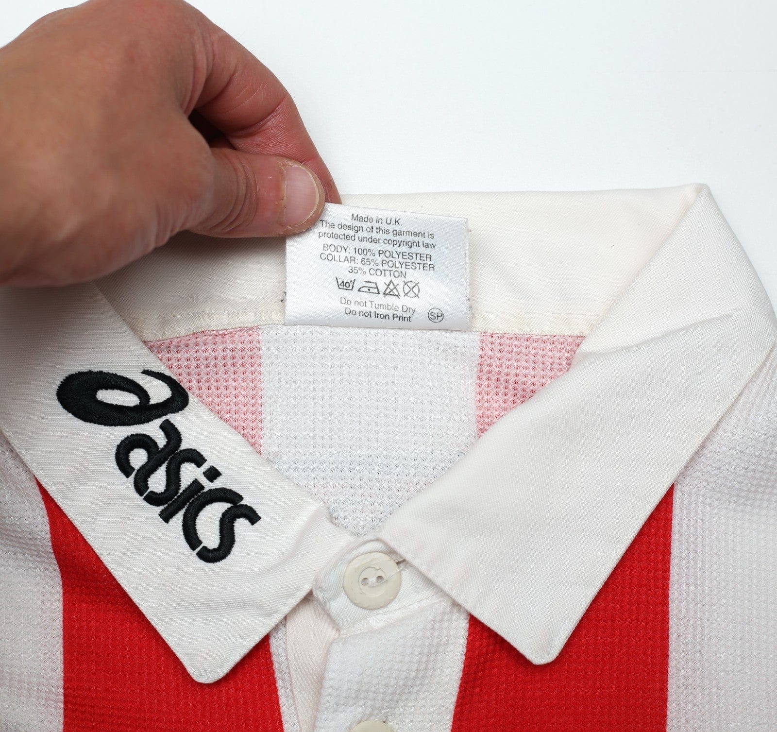 1997/99 PHILLIPS #10 Sunderland Vintage Asics Home Football Shirt (L/XL)