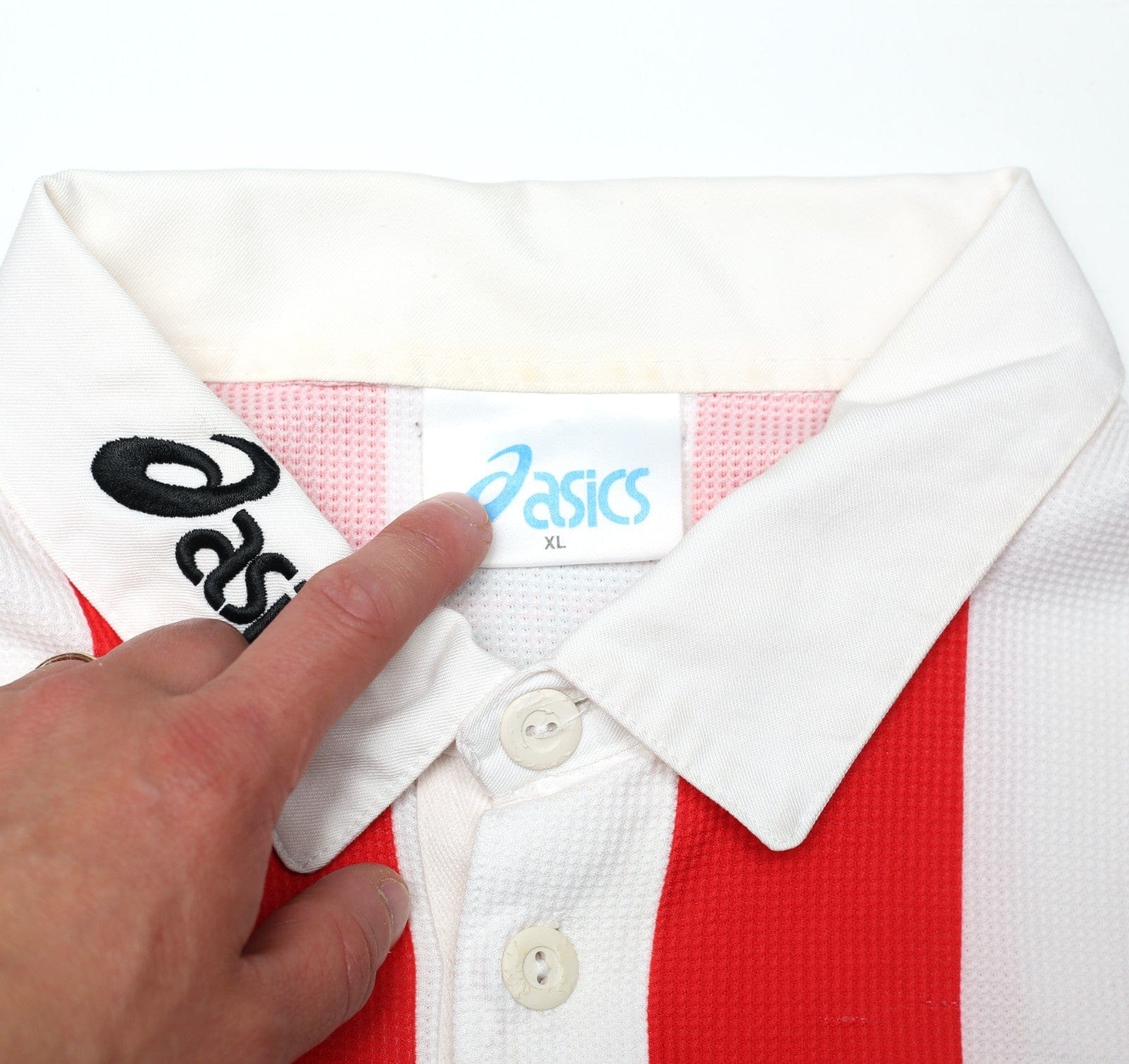 1997/99 PHILLIPS #10 Sunderland Vintage Asics Home Football Shirt (L/XL)