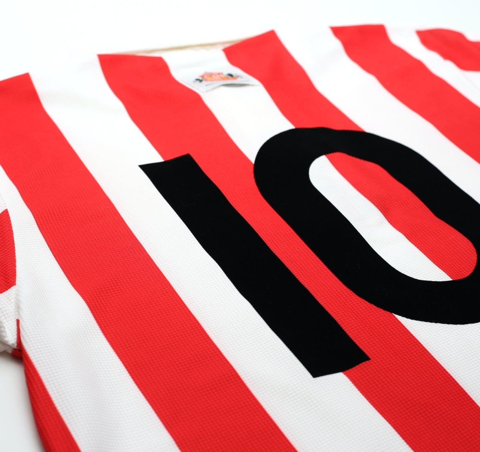 1997/99 PHILLIPS #10 Sunderland Vintage Asics Home Football Shirt (L/XL)