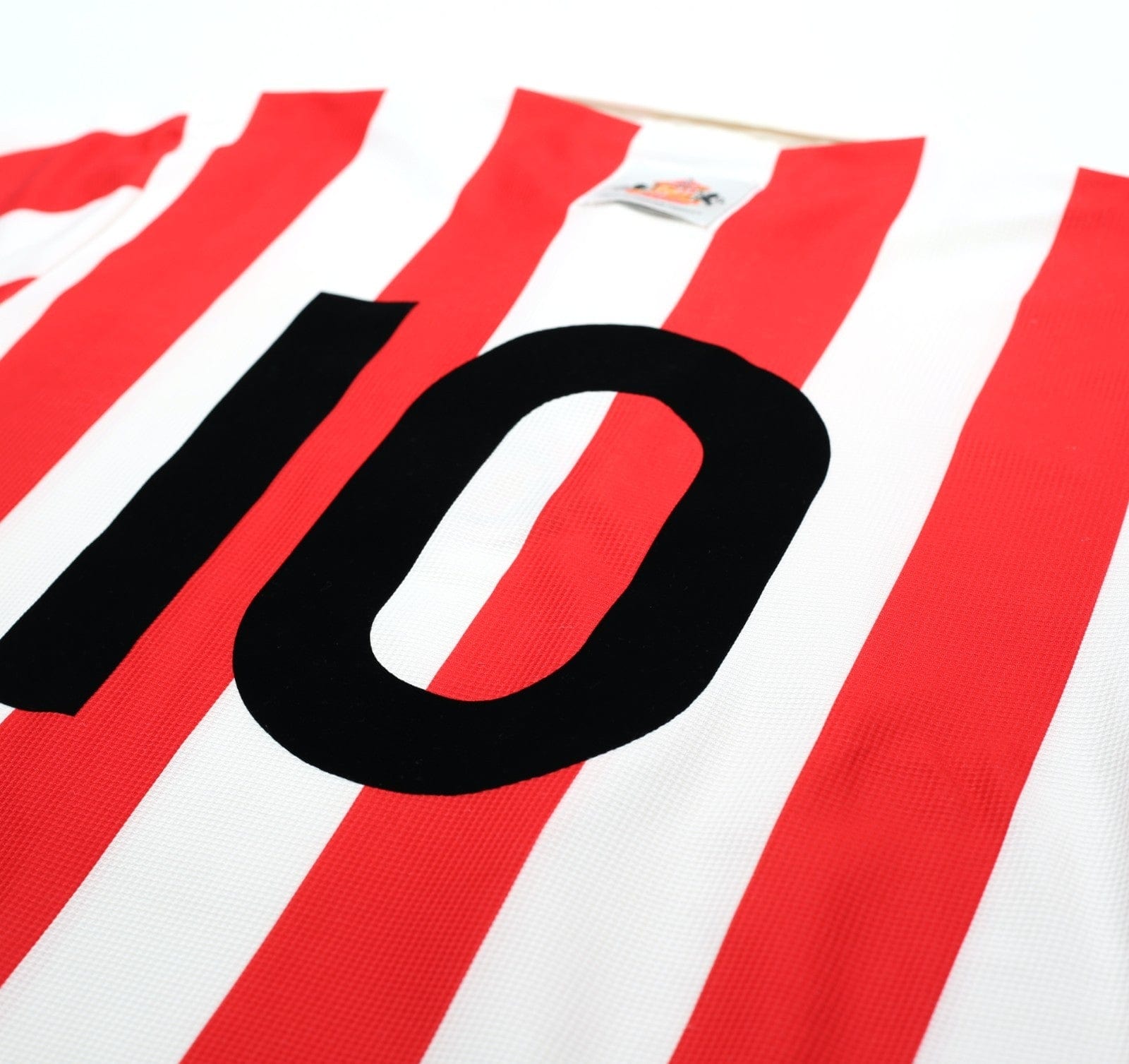 1997/99 PHILLIPS #10 Sunderland Vintage Asics Home Football Shirt (L/XL)