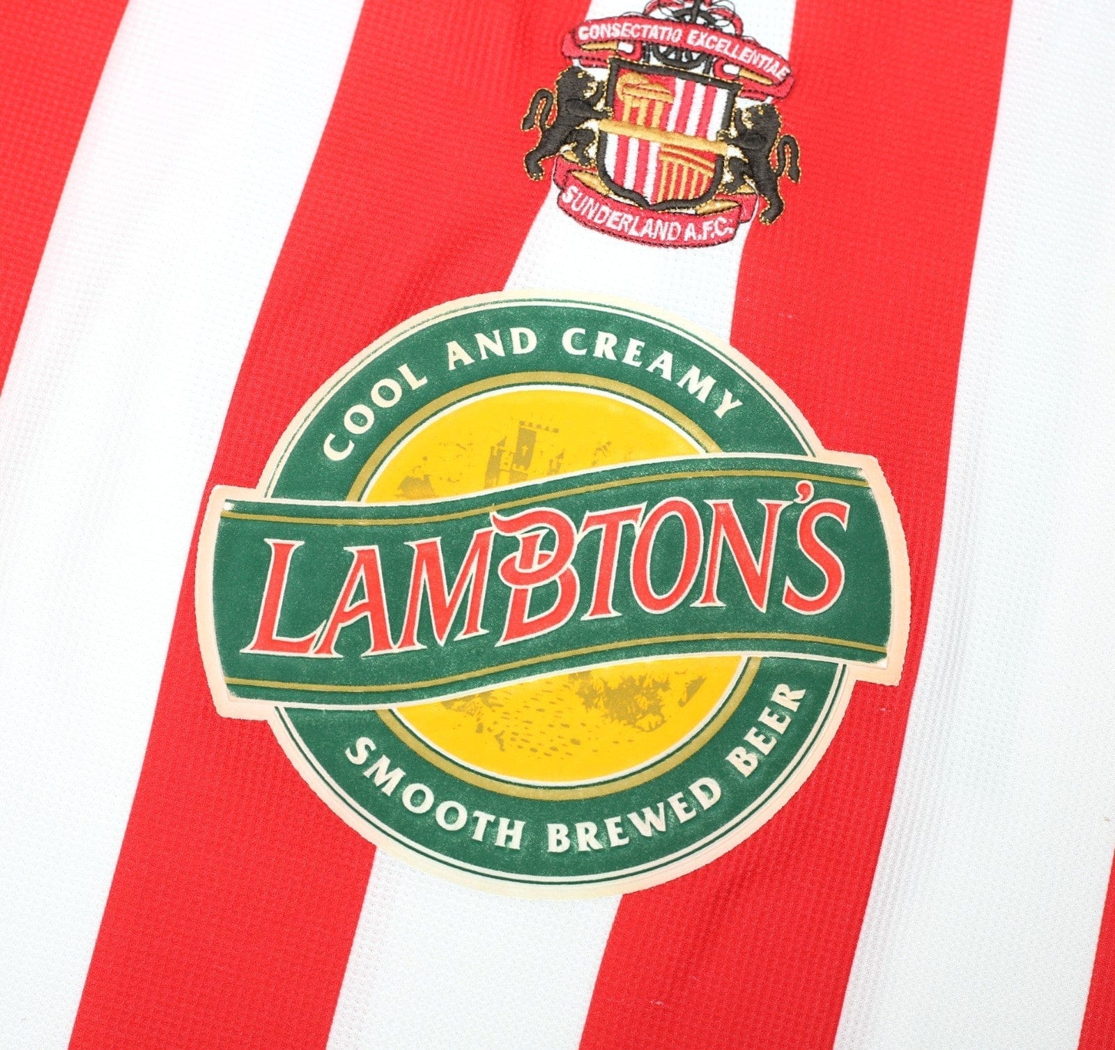 1997/99 PHILLIPS #10 Sunderland Vintage Asics Home Football Shirt (L/XL)