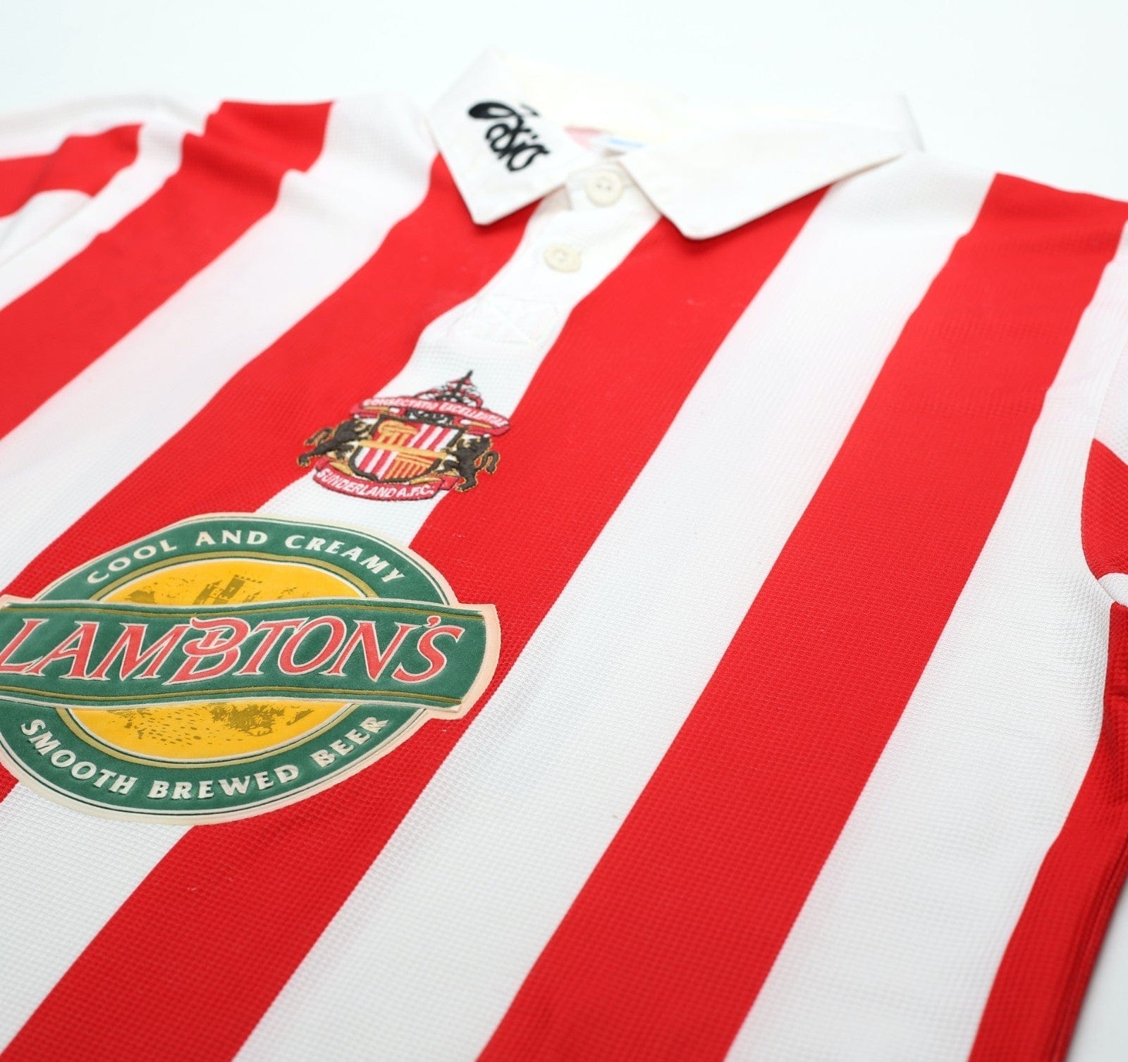 1997/99 PHILLIPS #10 Sunderland Vintage Asics Home Football Shirt (L/XL)