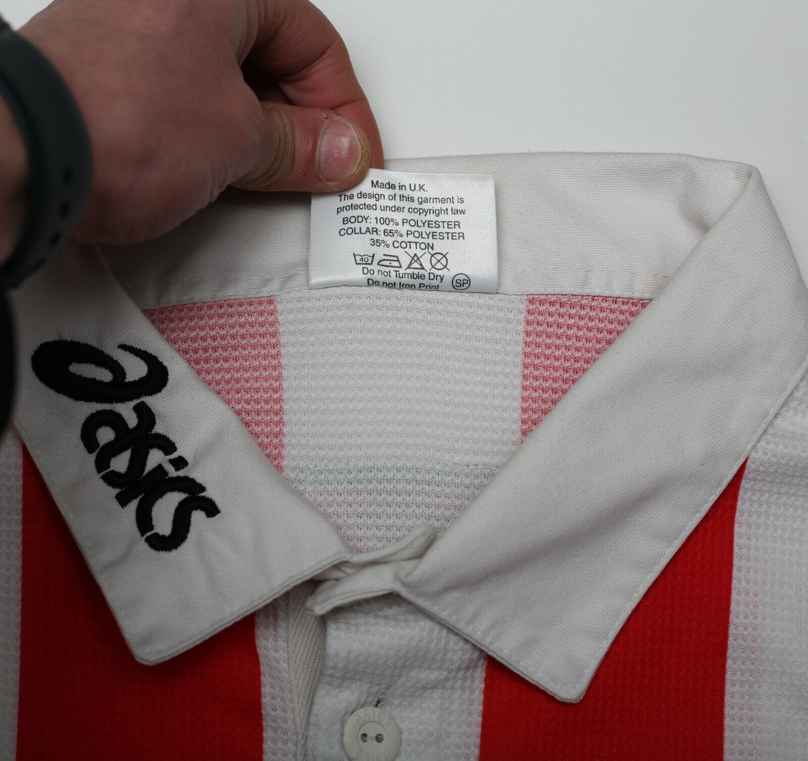 1997/99 PHILLIPS #10 Sunderland Vintage Asics L/S Home Football Shirt (XL)