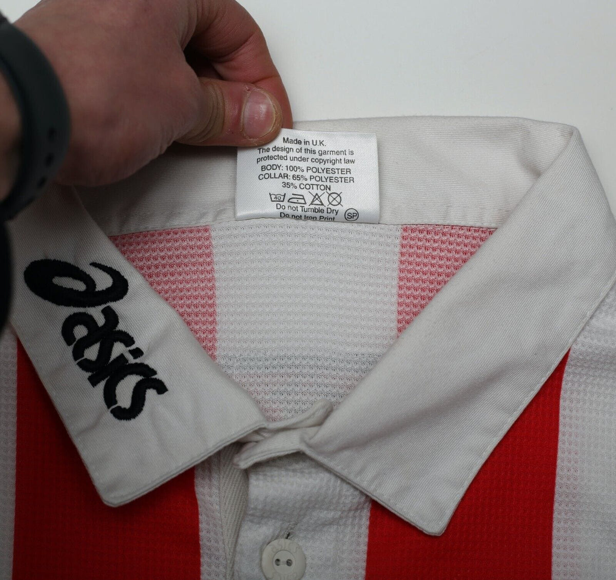 1997/99 PHILLIPS #10 Sunderland Vintage Asics L/S Home Football Shirt (XL)