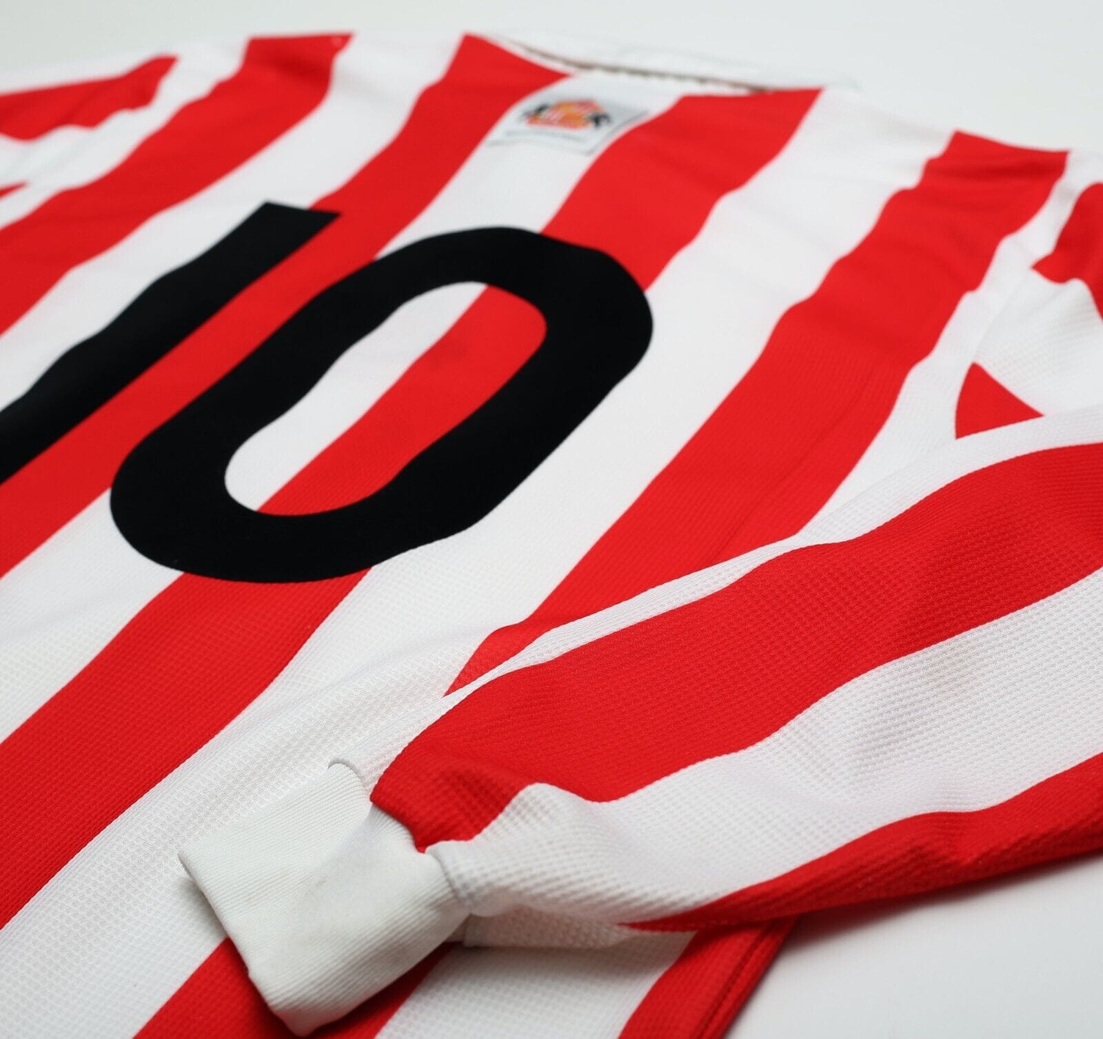 1997/99 PHILLIPS #10 Sunderland Vintage Asics L/S Home Football Shirt (XL)
