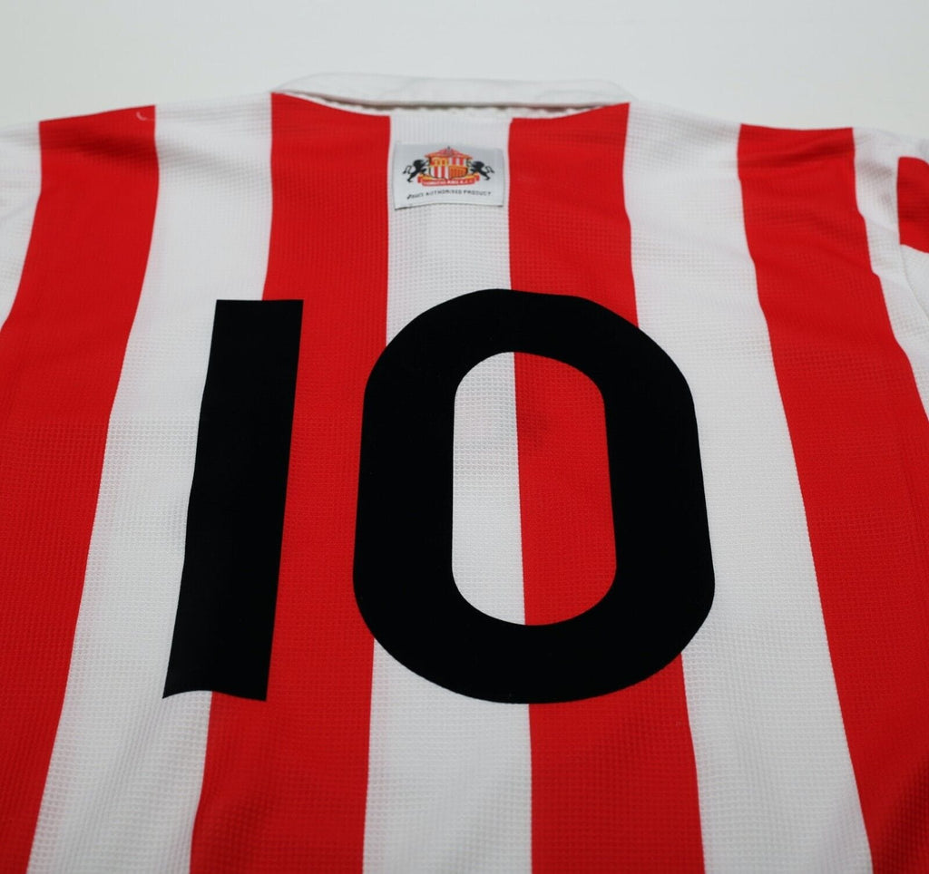 1997/99 PHILLIPS #10 Sunderland Vintage Asics L/S Home Football Shirt (XL)
