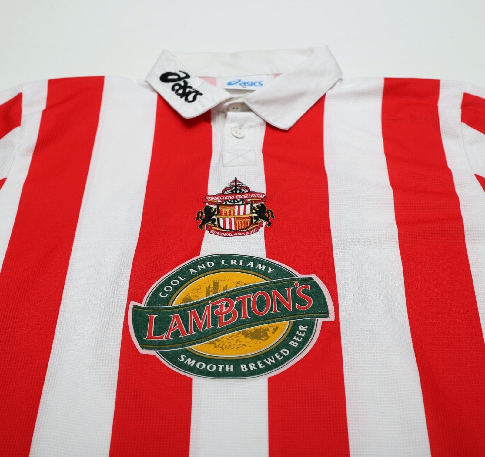 1997/99 PHILLIPS #10 Sunderland Vintage Asics L/S Home Football Shirt (XL)
