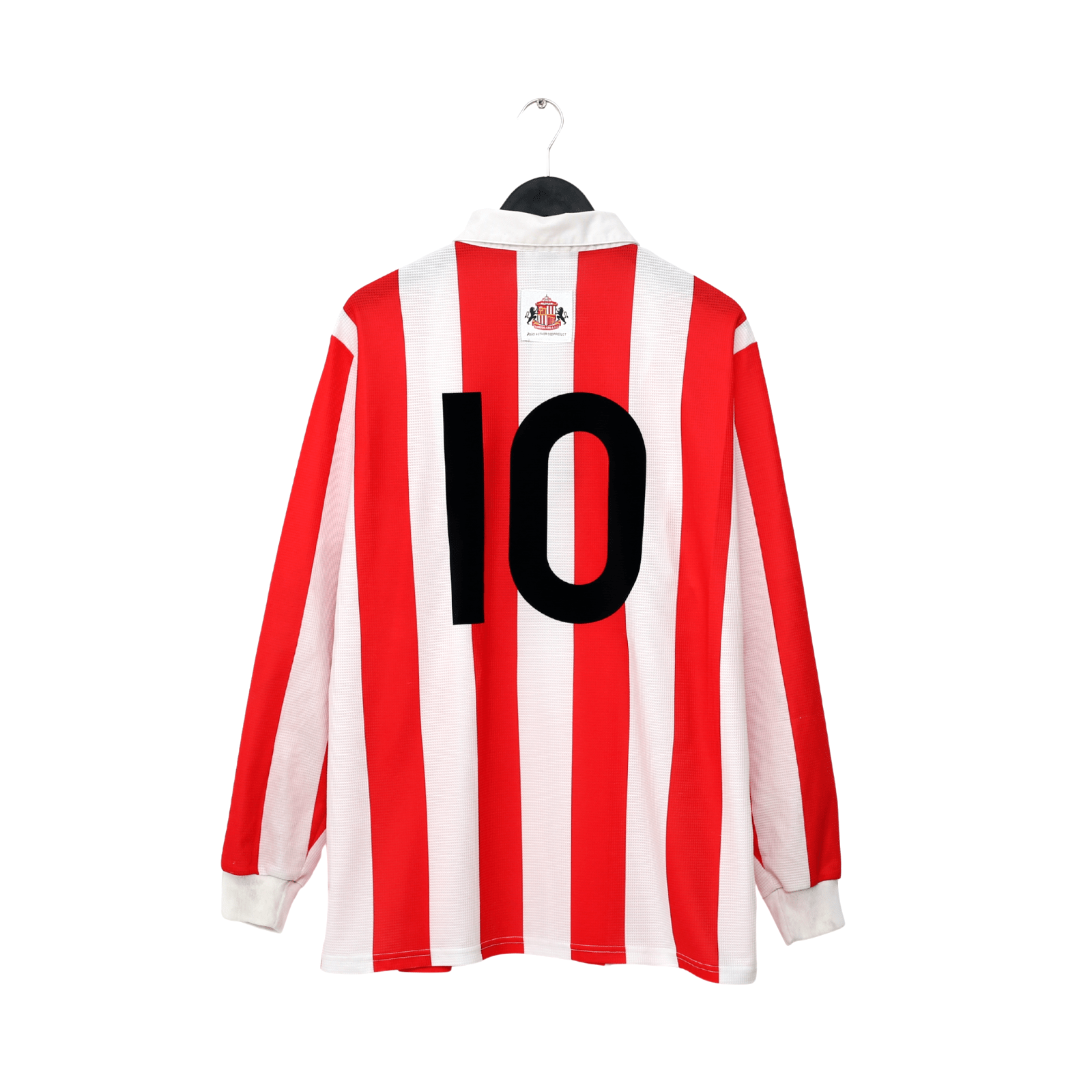 1997/99 PHILLIPS #10 Sunderland Vintage Asics L/S Home Football Shirt (XL)