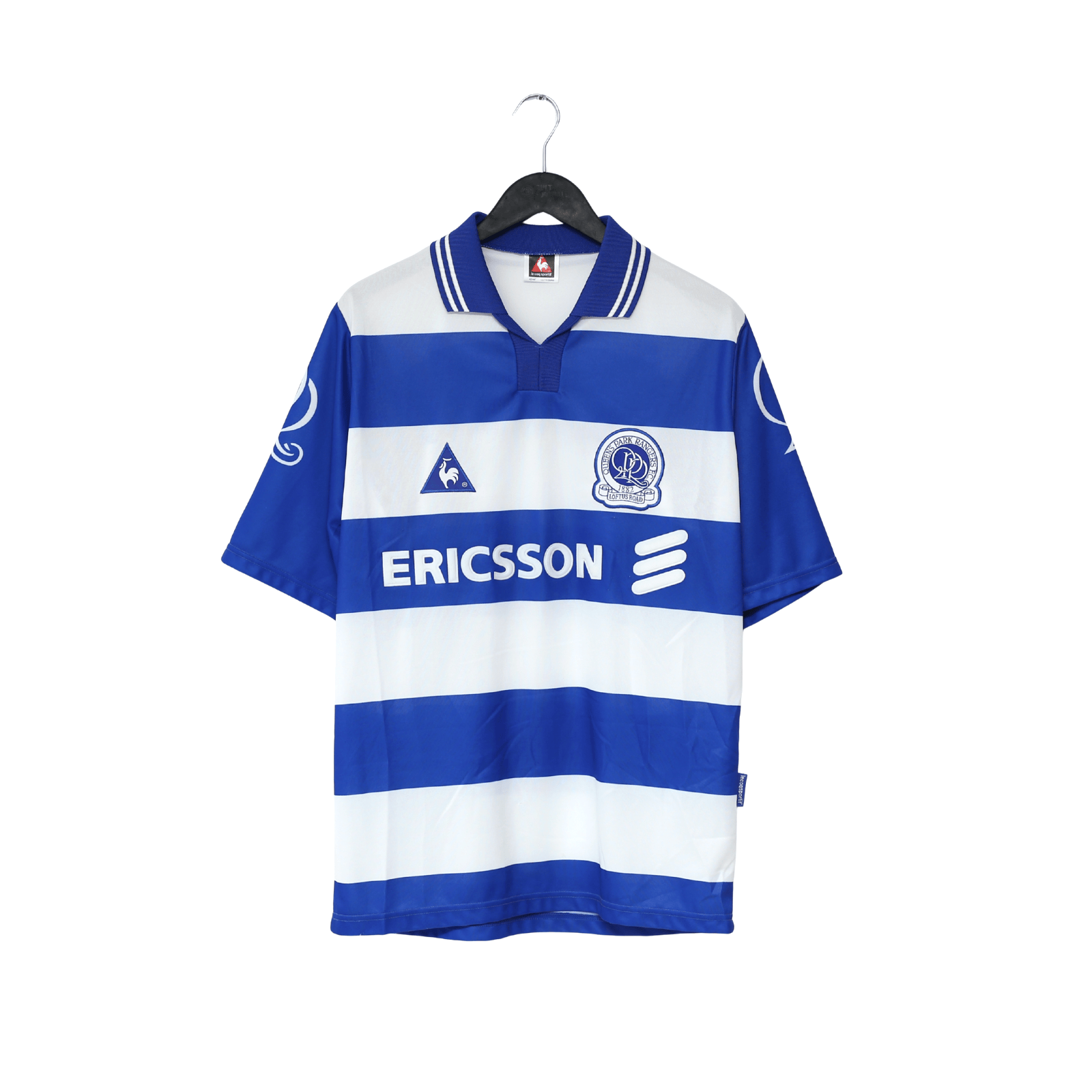 1997/99 QPR Vintage le coq sportif Home Football Shirt Jersey (L) 42/44