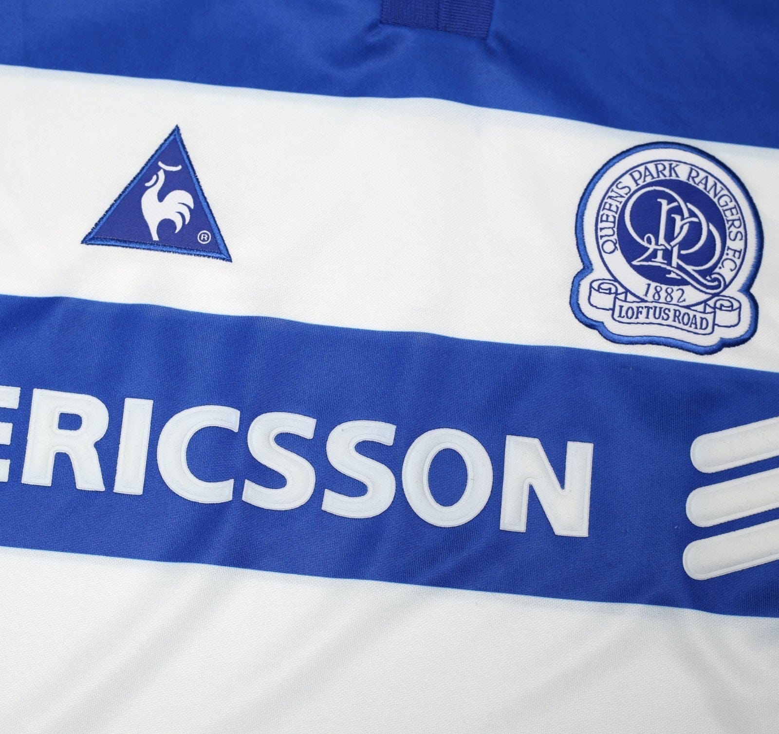 1997/99 QPR Vintage le coq sportif Home Football Shirt Jersey (L) 42/44