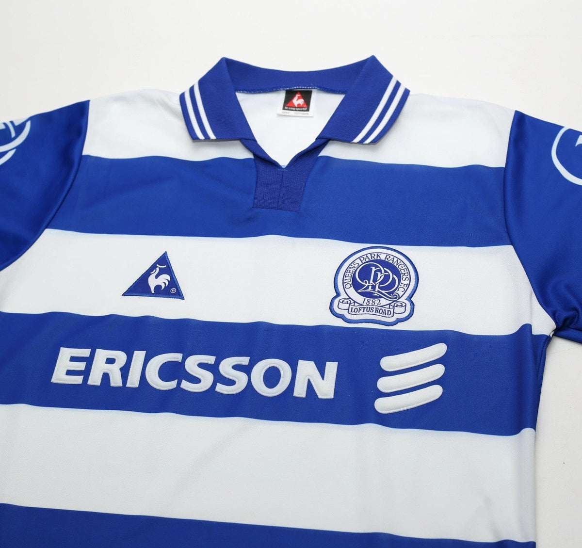 1997/99 QPR Vintage le coq sportif Home Football Shirt Jersey (L) 42/44