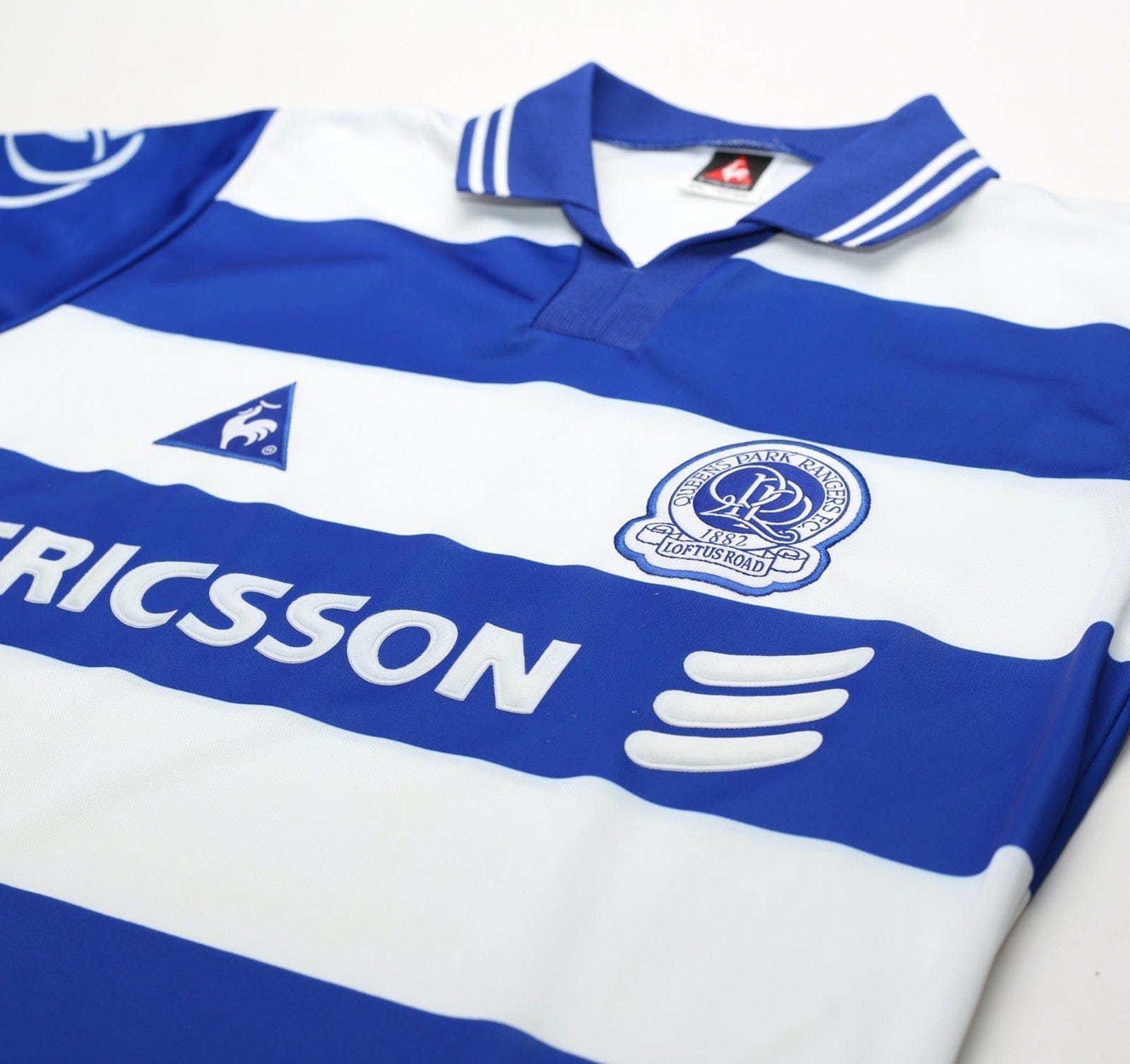 1997/99 QPR Vintage le coq sportif Home Football Shirt Jersey (L) 42/44