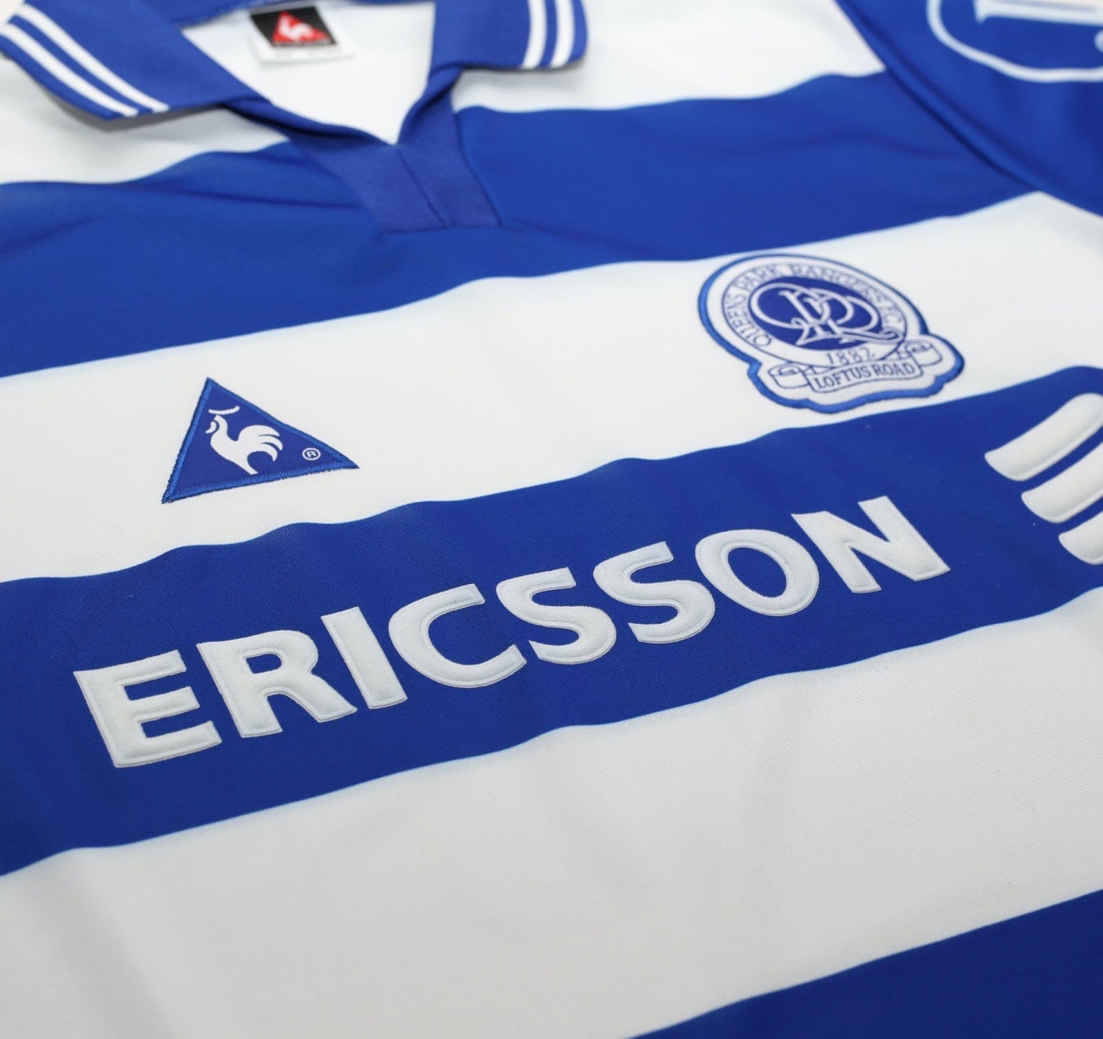 1997/99 QPR Vintage le coq sportif Home Football Shirt Jersey (L) 42/44