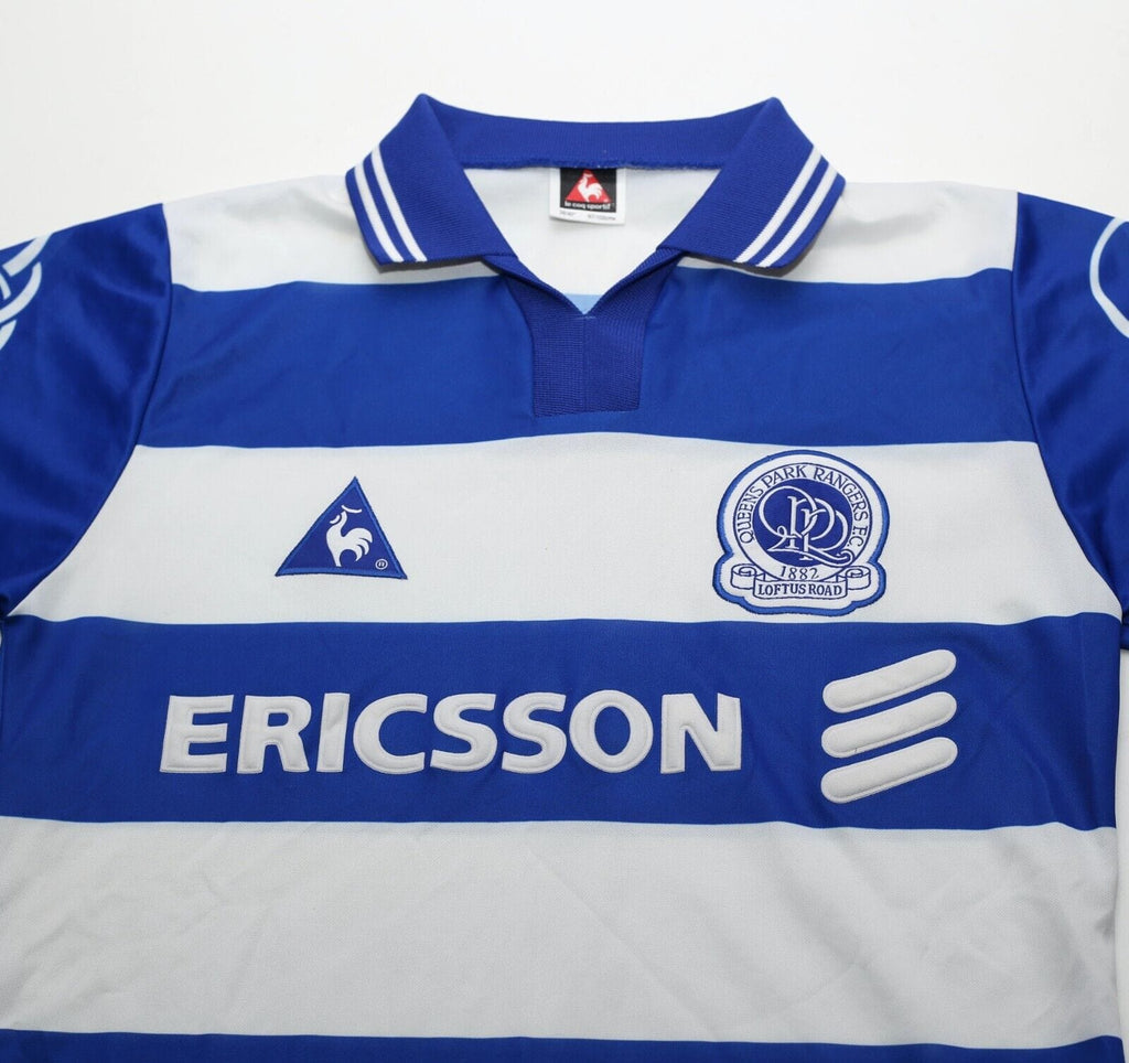 1997/99 QPR Vintage le coq sportif Home Football Shirt Jersey (M) 38/40