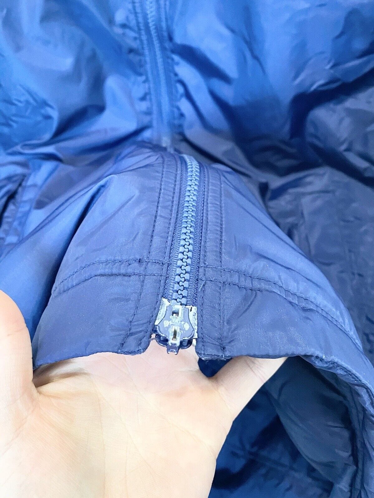 1997/99 RANGERS Vintage Nike Football Bench Coat Jacket (M) Gascoigne Negri Era