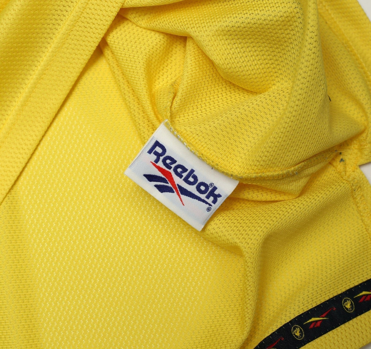 1997/99 REDKNAPP #11 Liverpool Vintage Reebok Away Football Shirt (S) 34/36