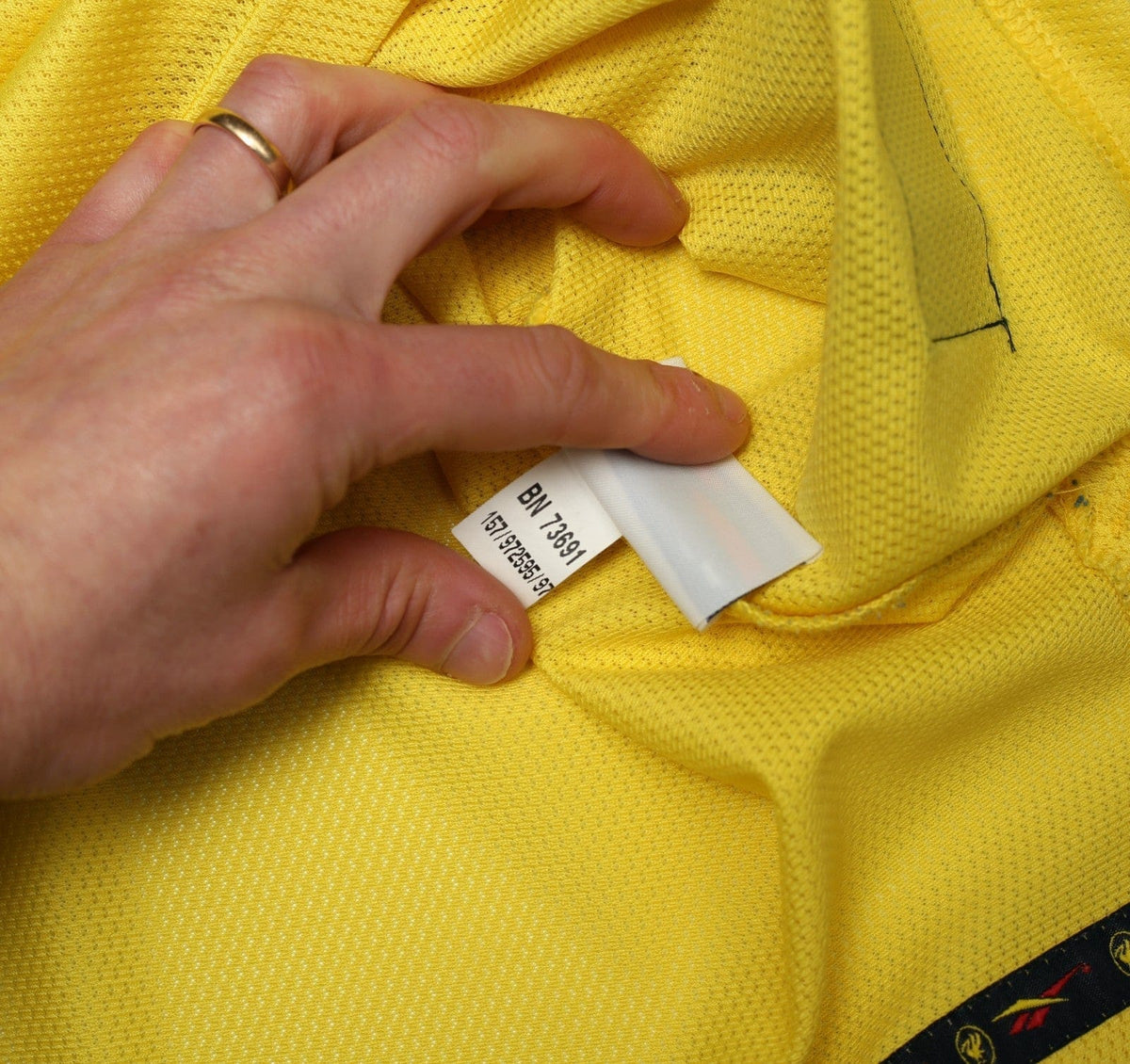 1997/99 REDKNAPP #11 Liverpool Vintage Reebok Away Football Shirt (S) 34/36