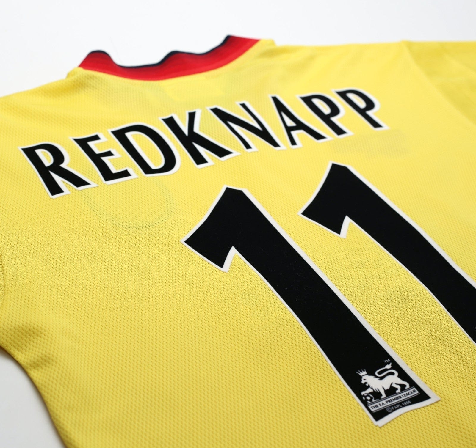 1997/99 REDKNAPP #11 Liverpool Vintage Reebok Away Football Shirt (S) 34/36
