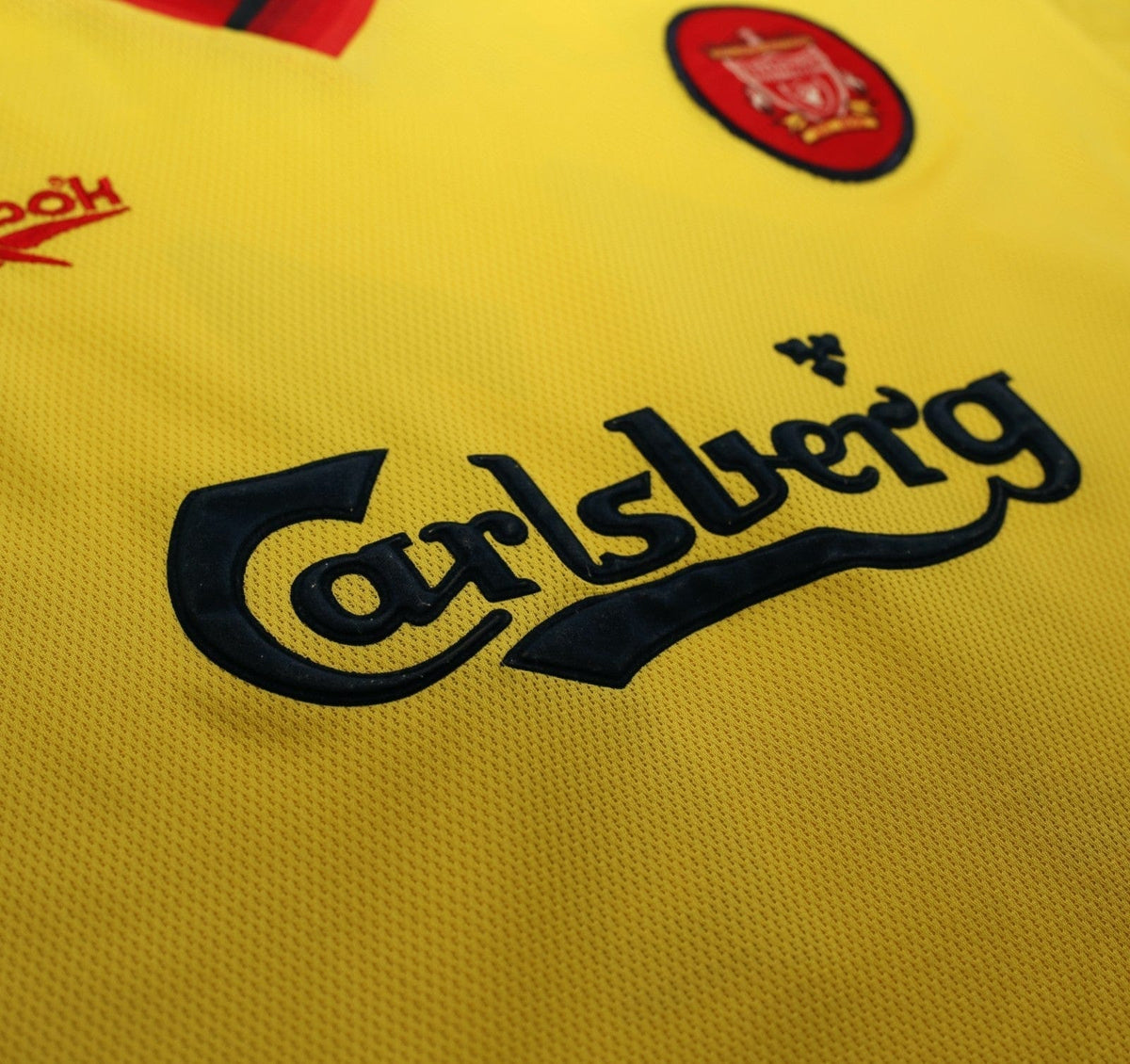 1997/99 REDKNAPP #11 Liverpool Vintage Reebok Away Football Shirt (S) 34/36