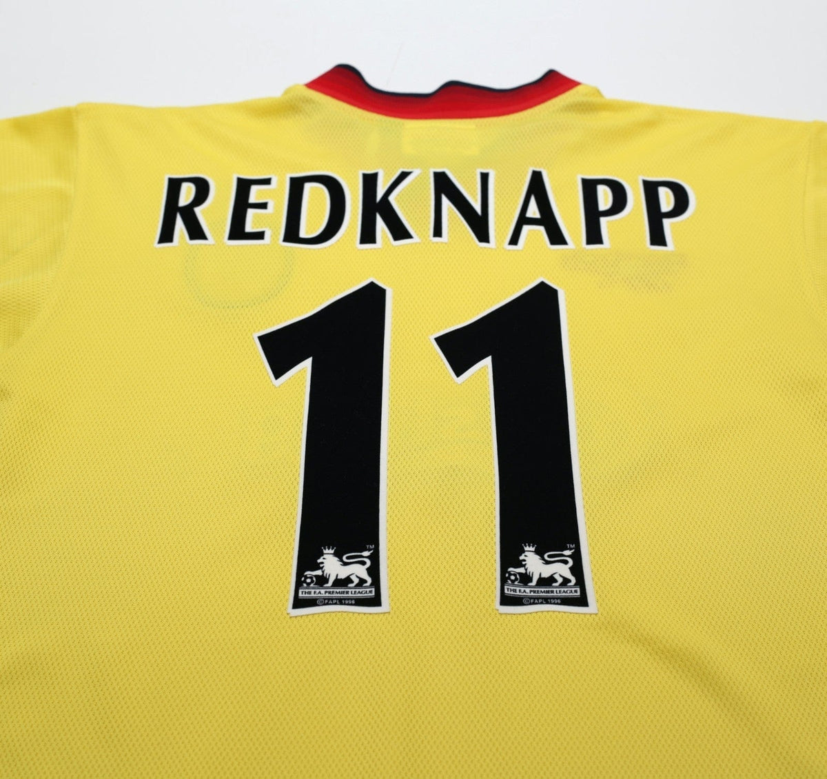 1997/99 REDKNAPP #11 Liverpool Vintage Reebok Away Football Shirt (S) 34/36