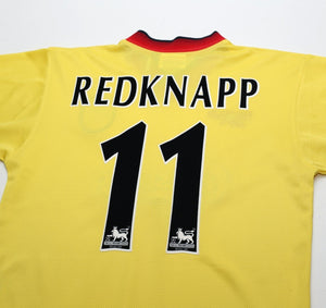 1997/99 REDKNAPP #11 Liverpool Vintage Reebok Away Football Shirt (S) 34/36